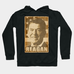 Ronald Reagan Propaganda Pop Art Hoodie